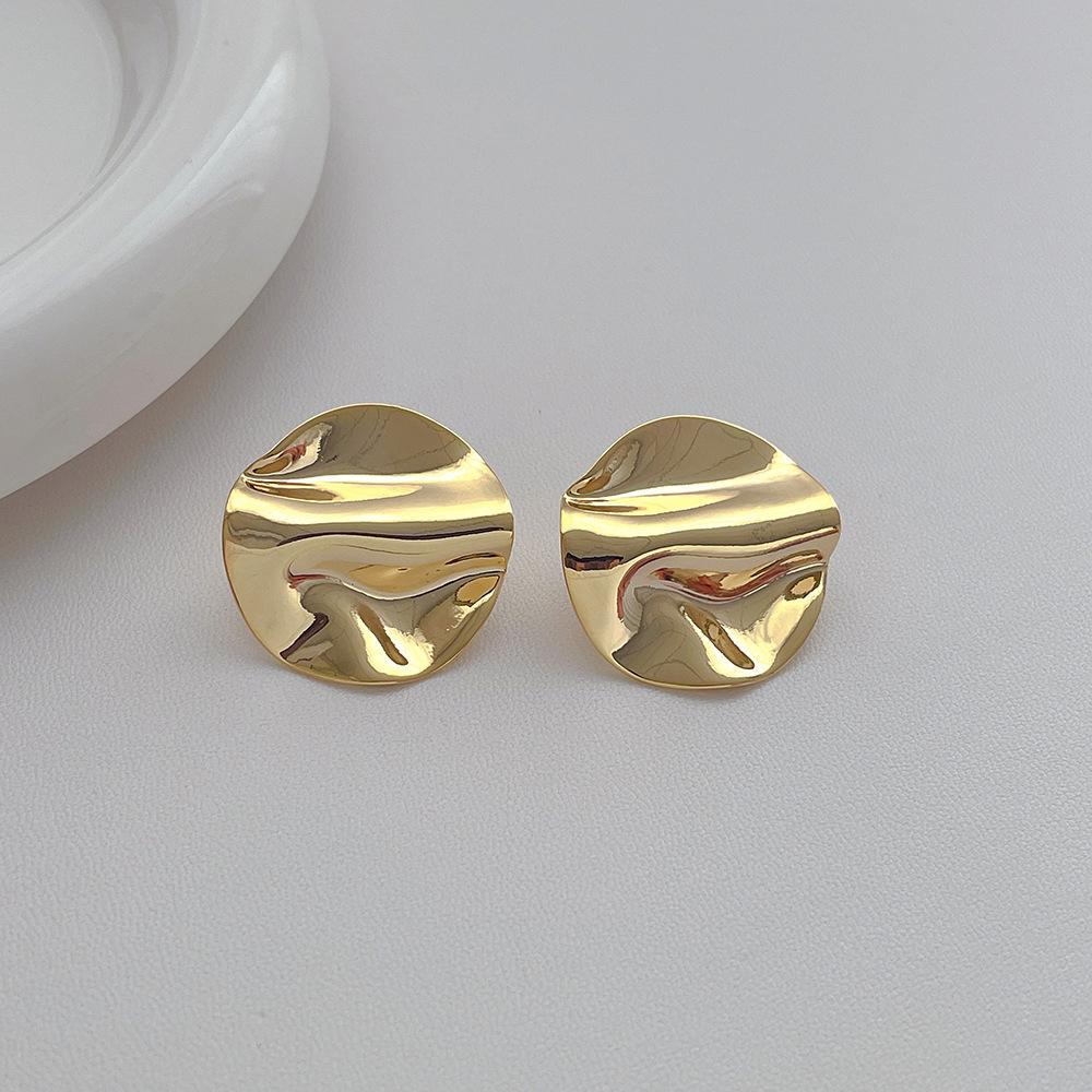 Exaggerated Irregular Drop Earings Women's Fashion Punk Metal Geometric Earrings Dangle Wedding Party Ear Accesories Gifts