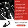 Carbon Fiber Gear Shift Knob Cover for BMW 1, 3, 5 Series, X3, X4, X5 Interior