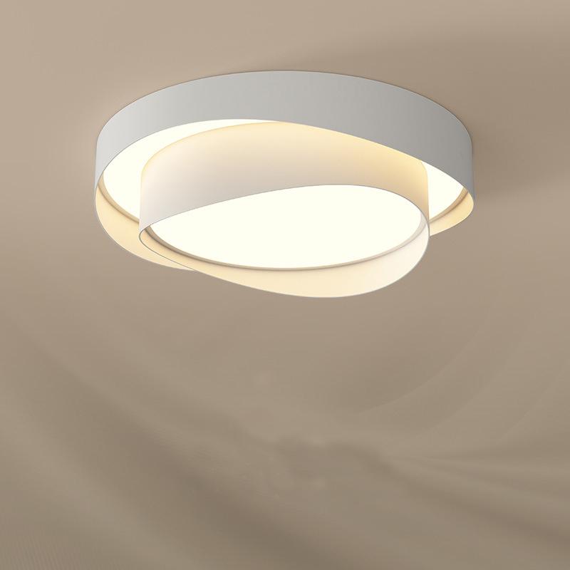 Warm Bedroom New Modern Simple Ceiling Cream Wind Room Lamp Study Restaurant Lamp