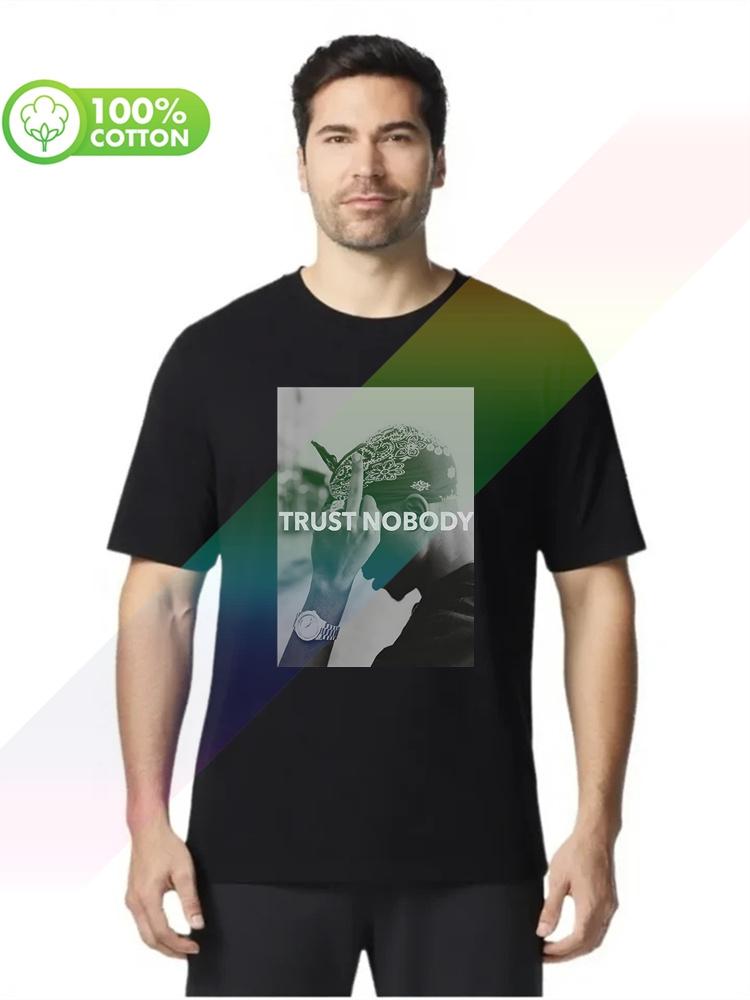 100% cotton round neck heavy weight men's T-shirt Tupac 2 Pac Shakur Trust Nobody S-XXXL Tops T