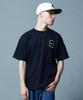 AVIREX VARSITY LOGO T-SHIRT XL navy 783-5934012