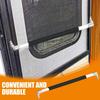 Campers/Car Screen Door Grab Rods Protects Screen Door & Easier Exit from Travel Trailer Adjusts from 21.6'' To 32.3''