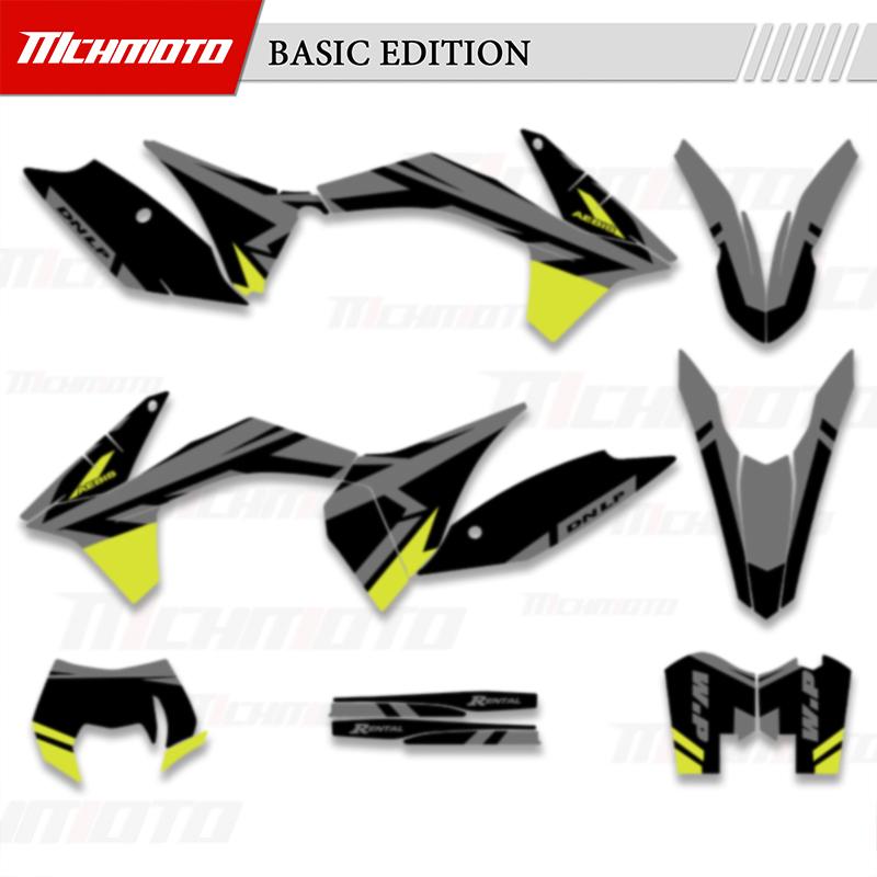 MCHMFG For KTM SX SXF 2011 2012 EXC EXC-F 2012 2013 Full Graphics Decals Stickers Kits Number Name Backgrounds