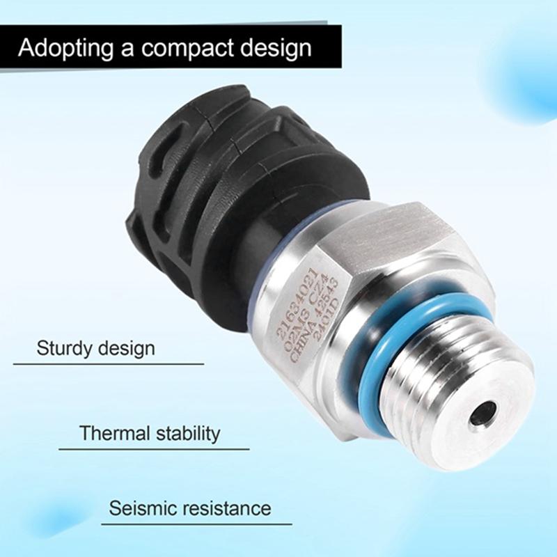 ABLZ-2PCS Car Fuel Oil Pressure Sensor Switch For Volvo Penat D12 D13 FH Truck 21634021 21540602