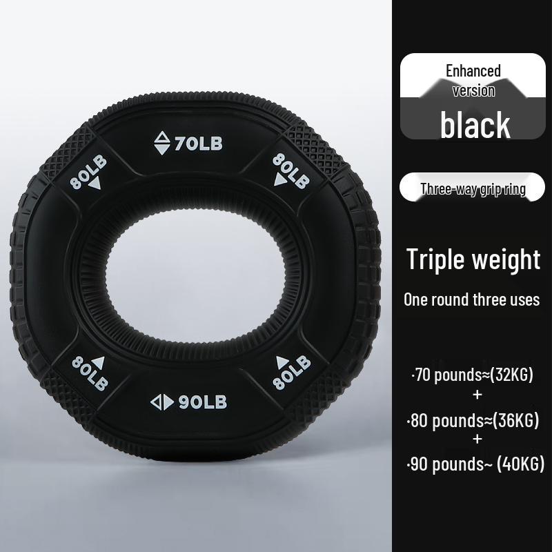 Silicone Grip Ring for Men, Women, and Kids - Hand, Arm, and Finger Strength Training/Rehabilitation Equipment