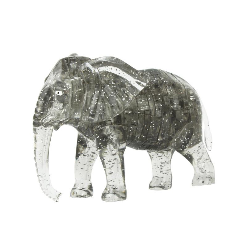 

3D Пазл Зроби сам Кристал Зроби сам Іграшка Модель Прикраса Подарунок Для Дітей Іграшки Слон сірий колір