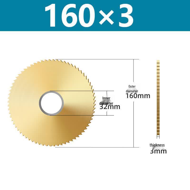

Cobalt-Plated Titanium HSS Saw Blade Milling Cutter