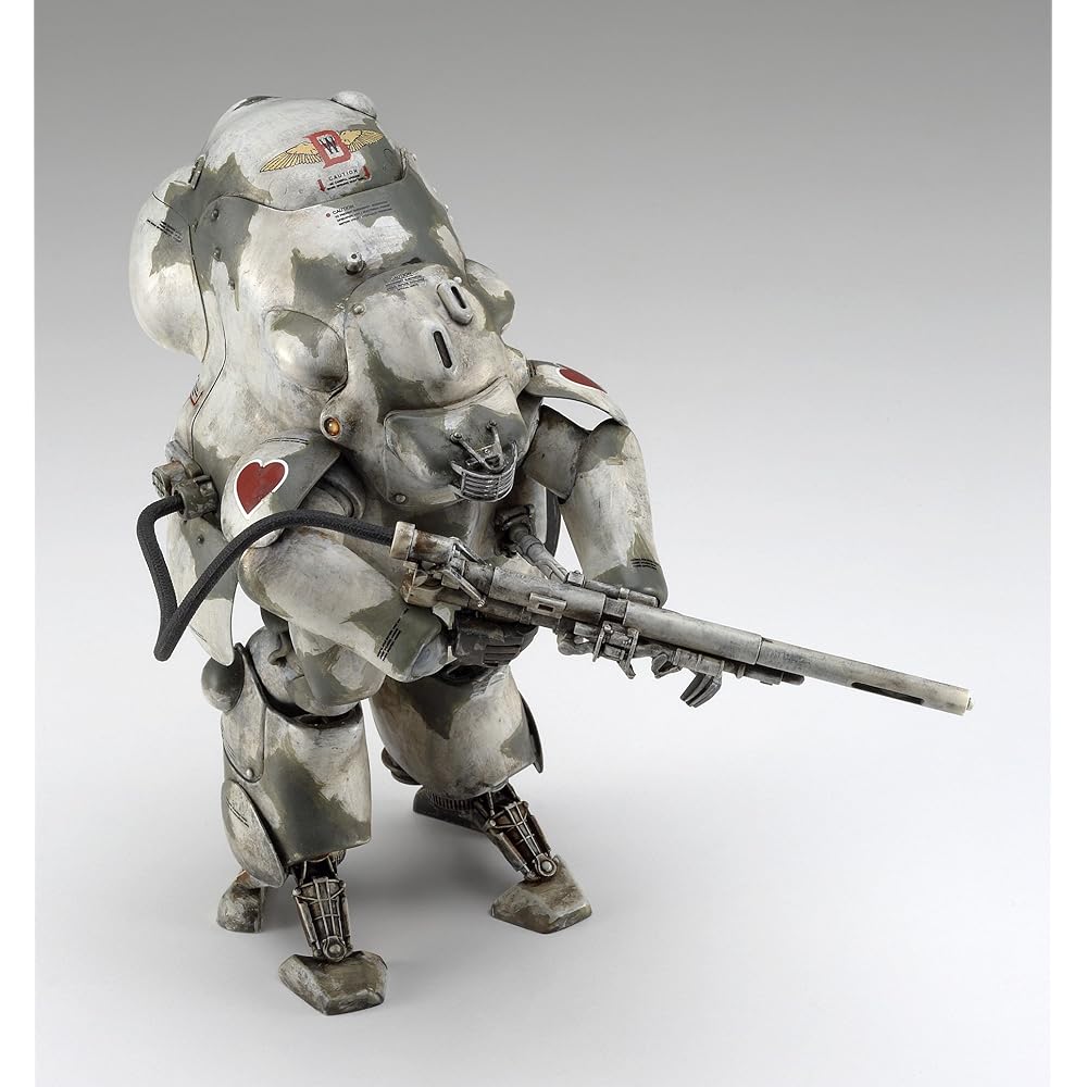 Hasegawa Maschinen Krieger Robot Battle V MK44H-0 White Knight Prototype 1/20 Scale Plastic Model Kit
