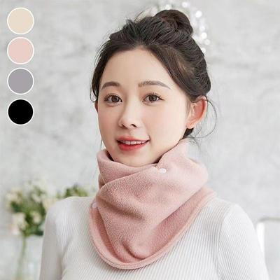 Winter Warm Polar Fleece Snap Neck Warmer