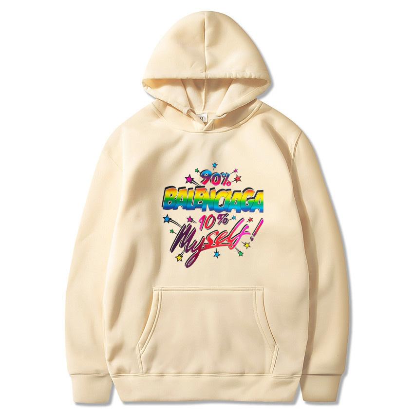 2025 3D autumn/winter new hoodie, fashionable and trendy color print, classic hooded design, trendy and versatile