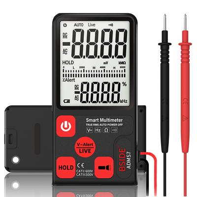 BSIDE ADMS7 Smart Multimeter True RMS Digitalmultimeter zur Messung des AC/DC-Spannungswiderstands