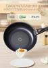 FERLORD Frying Pan and Pot Set - IH and Gas Compatible, Detachable Handles, Black, Single-Person Cooking Utensil Set, Diamond Coating, Non-Stick, Easy