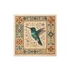 DIY Hummingbird Cross Stitch Kit Non-finished Products with Floral Pattern Cross Stitch Kits Embroidery Art for Beginners