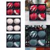 4 Pieces Christmas Ball Ornaments Tree Hanging Reusable DIY Gift Xmas Decor for