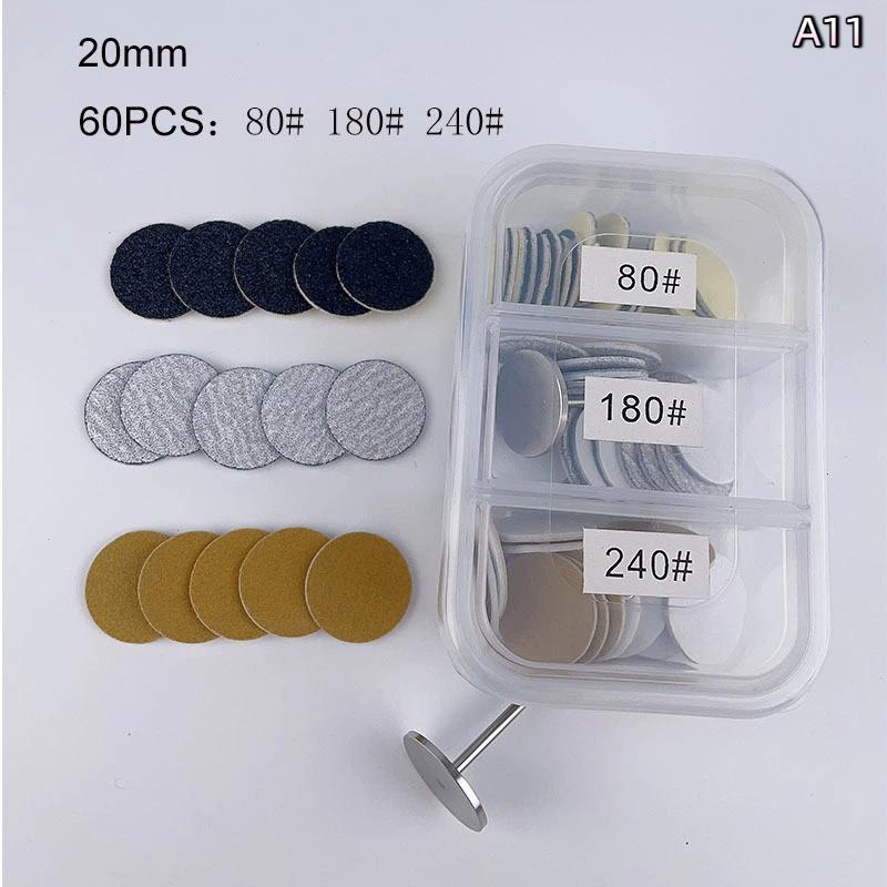 Foot Dead Skin Sandpaper Replaceable With Disc Pedicure Polishing Disc Cuticle Calluse Remover File Electric Pedicure Tools