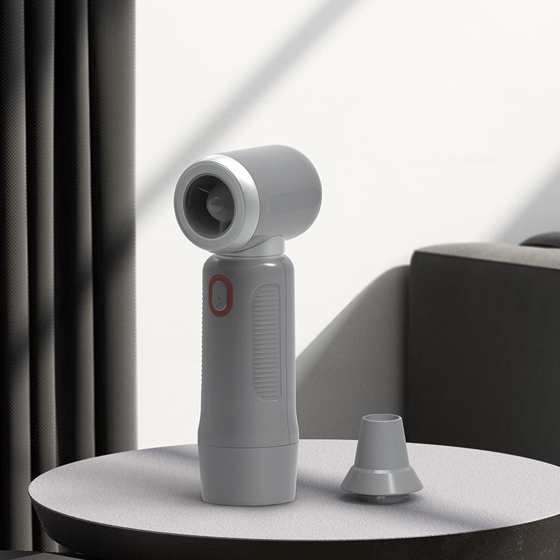 2026 High-Speed Mini Handheld Duster: Portable, Rechargeable Turbine Fan 100*49*172MM