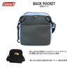 Etsumi Coleman Camera Coleman Square Shoulder Bag Shoulder Light Blue & Bag, 3.2L [Detachable Strap/Back Pocket] VCO-8799