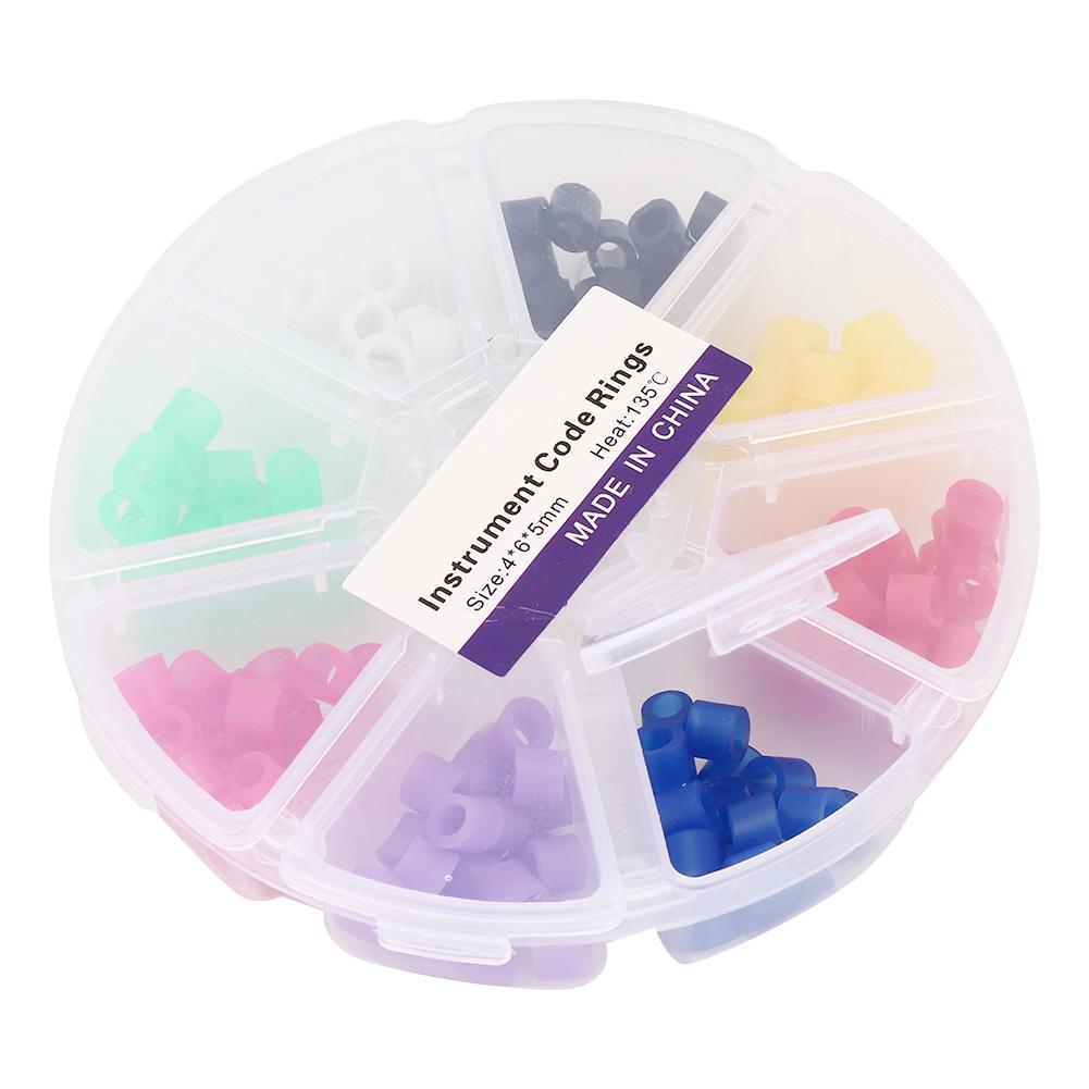 

160pcs Dental Color Code Rings Autoclavable Disinfection Orthodontic Accessory