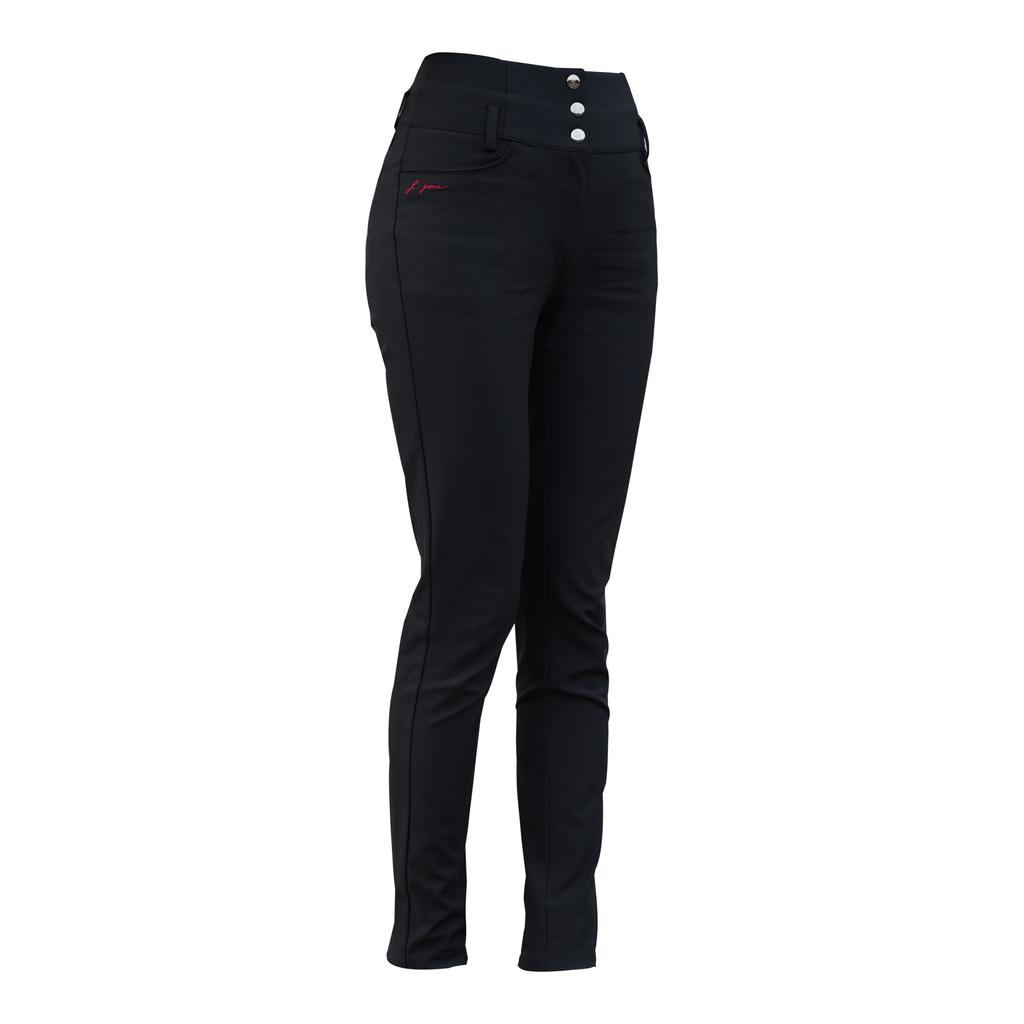 J Jane Three-Button High Pants (Black)