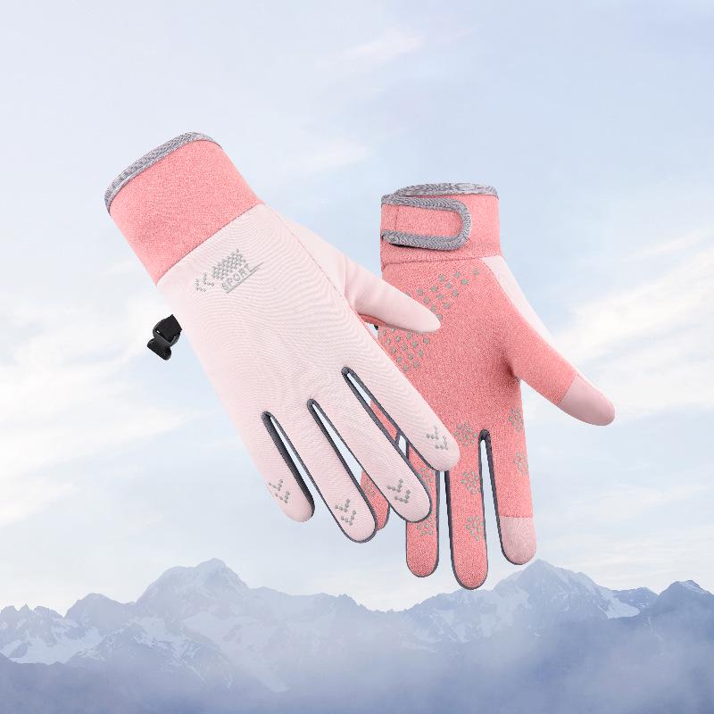 Mănuși Termice Ciclism Rezistente la Vânt și Apă pentru Toamnă/Iarnă - Bumbac Îngroșat pentru Sporturi în Aer Liber și Utilizare Motociclete Electrice