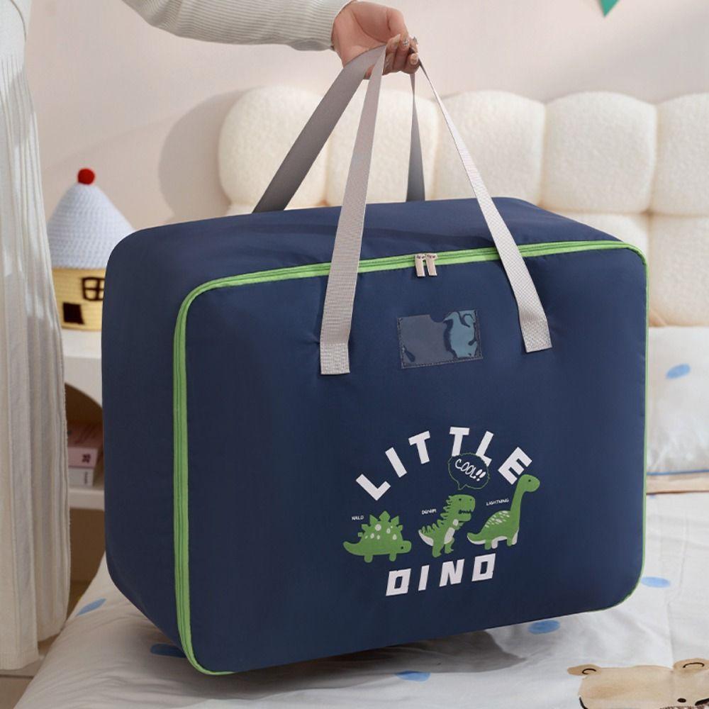Large Capacity Children Clothes Storage Bag Dustproof Zipper Duffel Bag  Cabinet Wardrobe