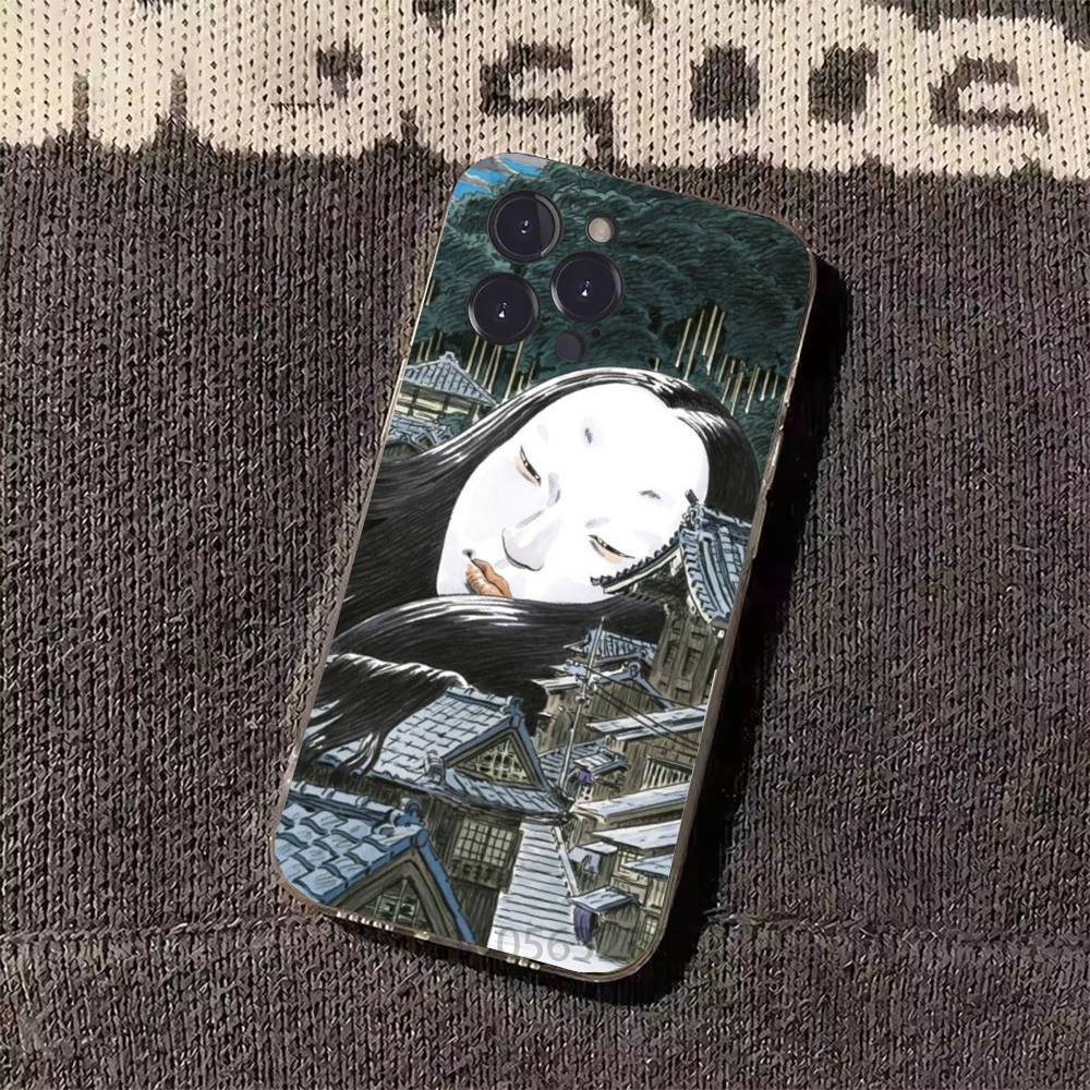 Japan Style Ukiyo-e New Phone Case For iPhone17 16 15 14 13 12 11 Pro Xs Max Mini Plus Antislip Shockproof Hard