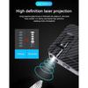 Car Welcome Light Car Door Light Sensing Angel Wing Car Projector Atmosphere Decoration Modified Car Door Welcome Light Neon Lights 4