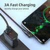 Flexible USB A To C Cable USB To USB C Cable for PC Phone Laptops 3A Charging Cable for Seamlessly Game Experience