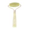 Jade Stone Needle Derma Face Arms Neck Massage Roller Ancient Face Body SPA Massage Roller Facial Massager Jade Beauty Tool 1pc