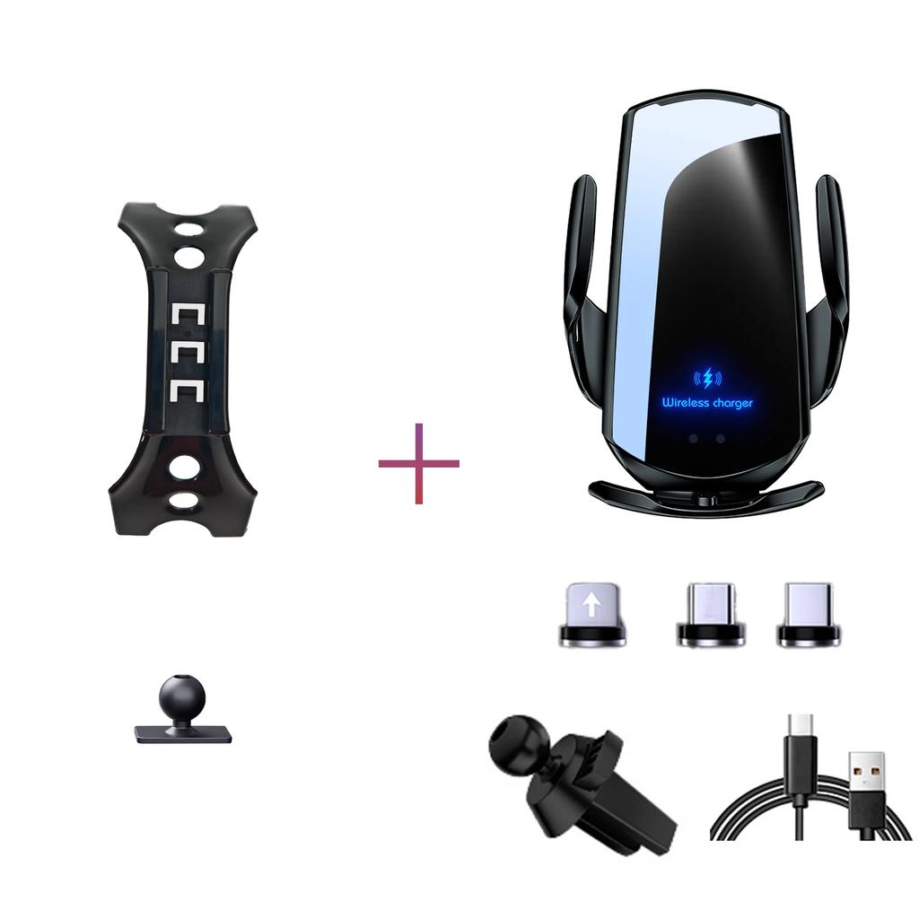 2025 Hot Racing Grills Car Phone Holder For Mercedes Benz A Class A200 180 W177 2019-2024 Mobile Phone Mounts Car Wireless Charg