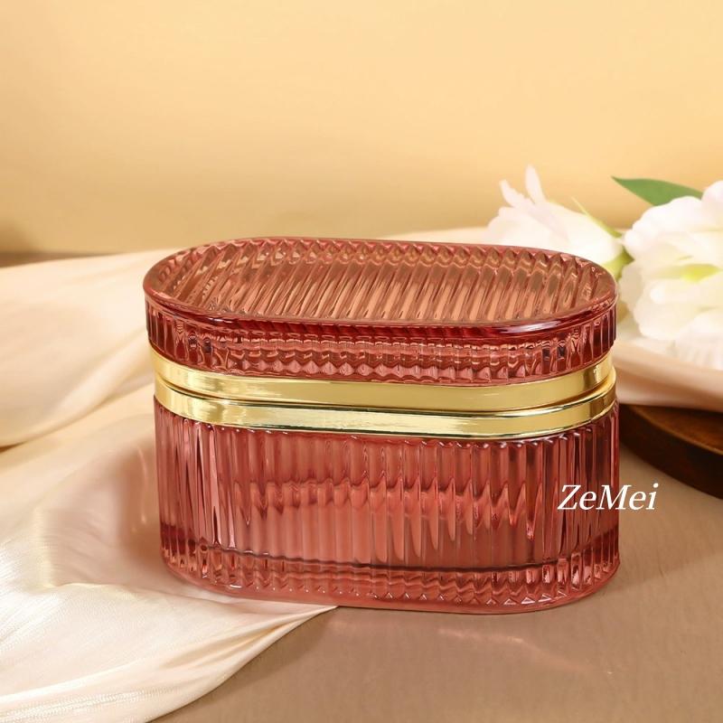 Colorful Glass Storage Jar,Jewelry Organizer