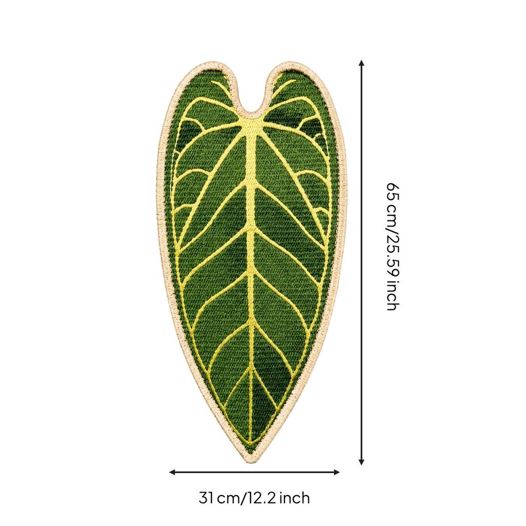 LeafShaped Cat Scratching Board Decorative Sisal Sturdy WallMounted