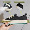2025 Summer New Mesh Breathable Fisherman Shoes Women's Casual Flat Bottom Shallow Mouth Single Shoes Women's Versatile Thick Sole Women's Shoes Tide