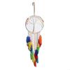KX4B Handmade Woven Tree Dreamcatcher Rainbow Colorful Wind Chimes Pendant