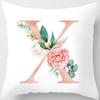 New Fashion 26 English Letter Pattern Cushion Cover Home Fabric Sofa Modern Style Pillow Cover
