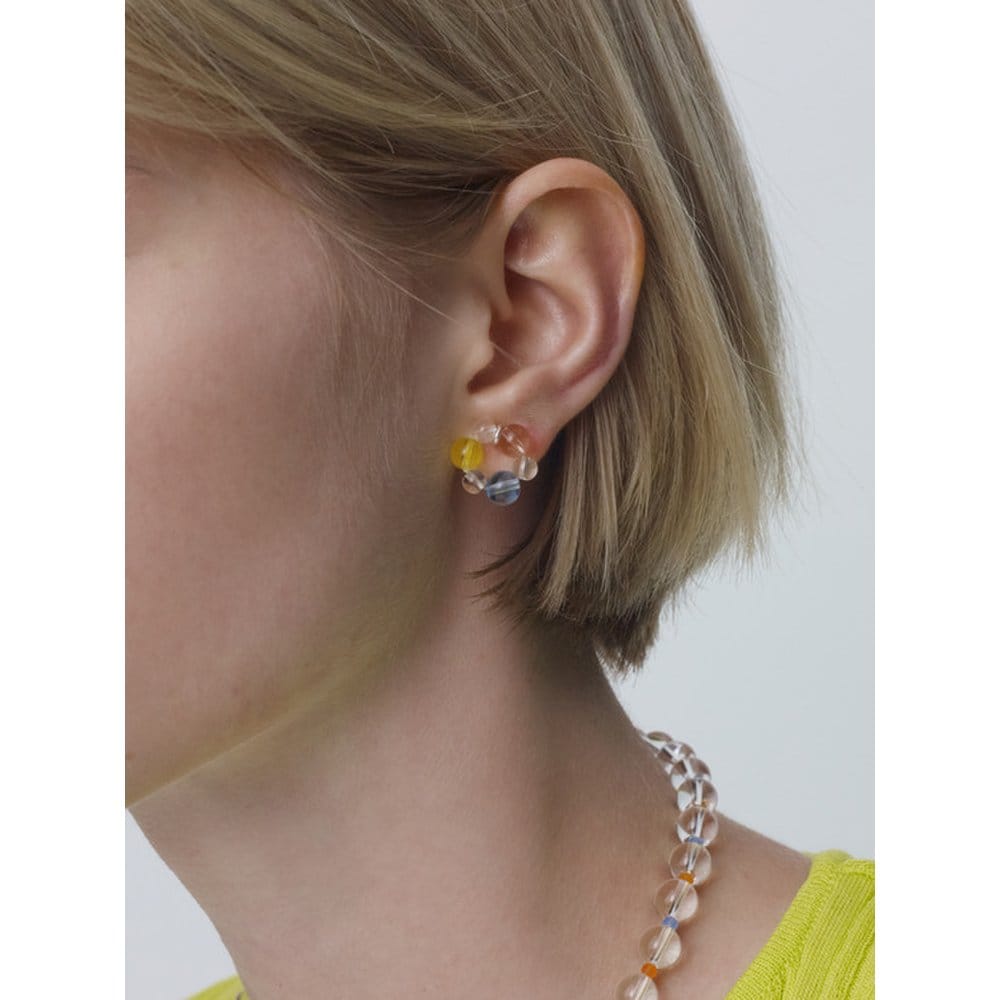Cotton Candy Ice Earrings