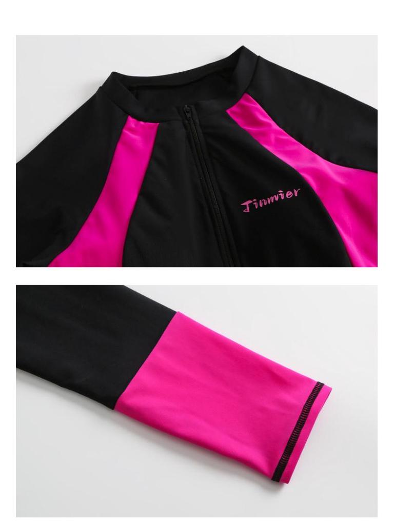 2026 Women's Seaside Sun Protection Jellyfish Skirt-Style One-Piece Snorkeling Surfing Suit