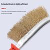 Copper-Plated Knife Wire Brush Set