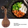 Smooth Wooden Spatula High Temperature Resist Kitchen Utensil Cooking Shovel Food Stirring