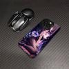 Anime Chainsaw Man Reze Arc Handyhülle Für IPhone 17 16 15 14 11 12 13 Pro Max Pro Plus Farbige Silberne Hülle