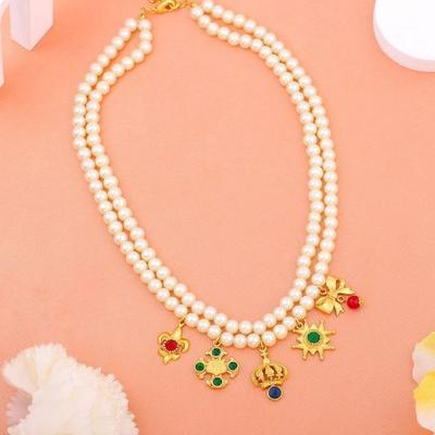 Gold Plated Designer Pendant Necklace For Women