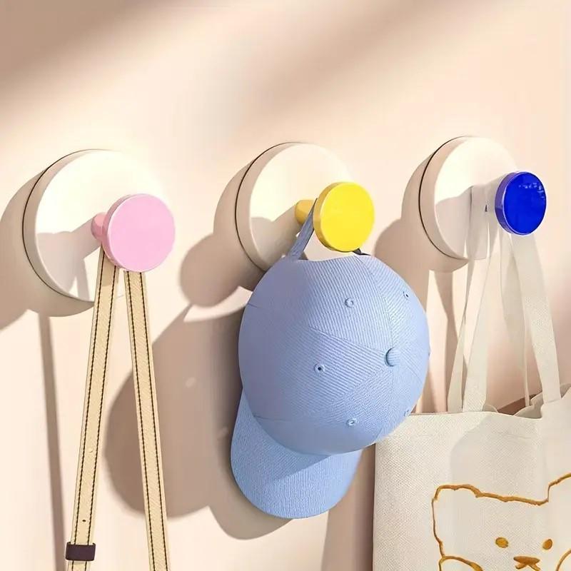 Cârlig cu Ventuză din Plastic Fără Găurire Cârlige cu Ventuză pentru Prosoape Cârlige pentru Umerase de Perete pentru Haine Acasă Accesoriu de Depozitare cu Ventuză pentru Baie