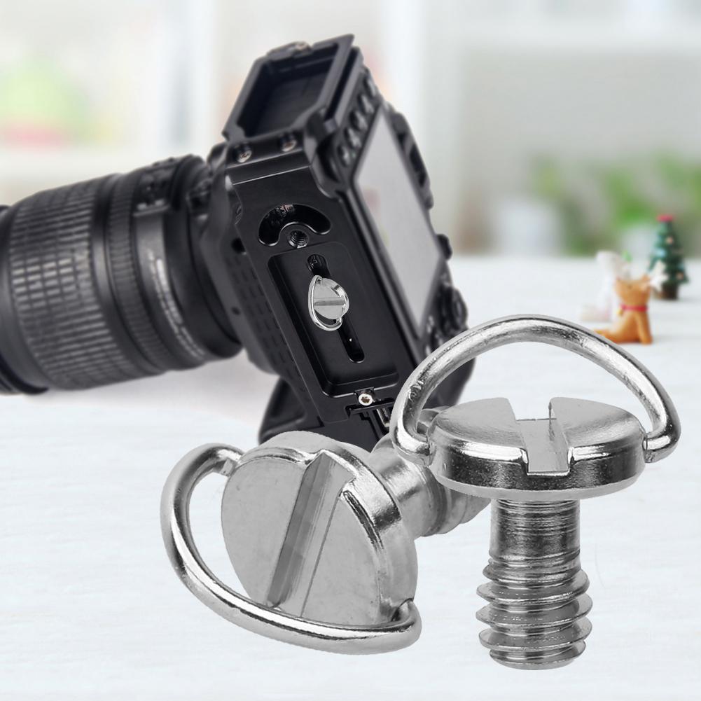 5PCS 1 4 Camera Screw for Quick Release Plate 1 4inch Folding C ring Adapter Tripod Monopod