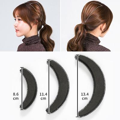 8Pcs/Set Hair Fluffy Sponge Hair Base Styling Insert Tool Hair Puff Sponge Clip