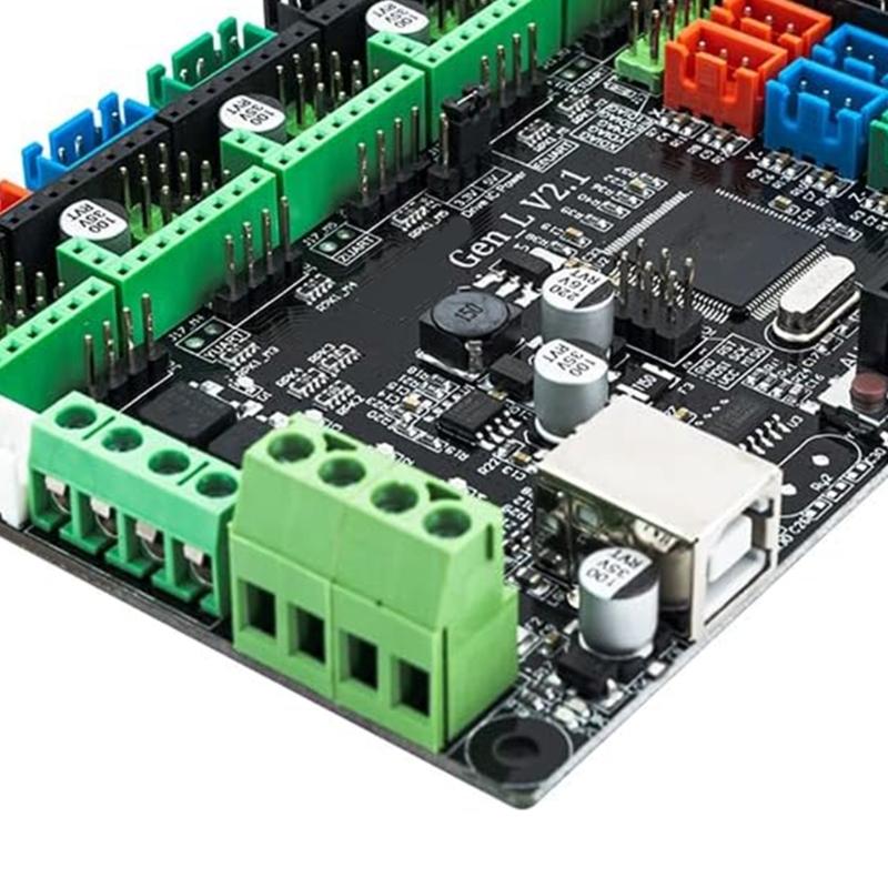 MKS GEN-L 2.1 Motherboard-Steuertür Kompatibel mit RAMPS Open Source Marlin für 3D-Drucker ohne Laufwerksplatine