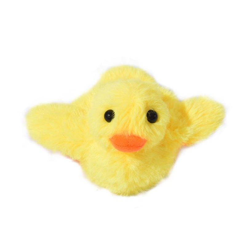 Dog Chasing Teasing Plush Duck Toy Electric Duck Toy Kitten Dog Supplies 2PCS 1