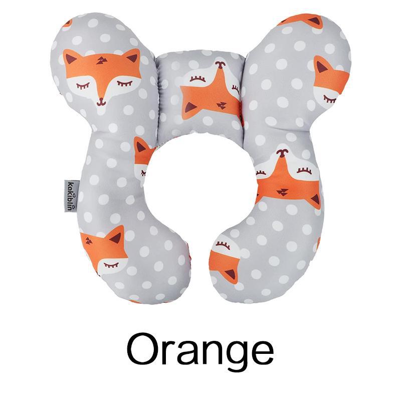 Baby U-Shaped Memory Foam Neck Pillow - Universal Car Seat & Stroller Head Support Cushion for Newborns & Infants Travel