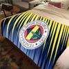 Eredità Fenerbahçe: Coperta Passion Adatta a tutte le stagioni Morbido e confortevole Lenzuolo Coperta per riposo in ufficio Coperta in peluche per esterni