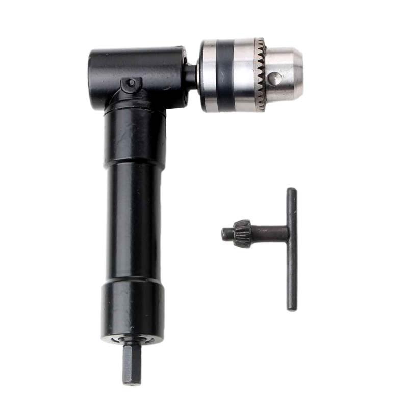90° Right Angle Electric Drill Chuck for Tight Spaces