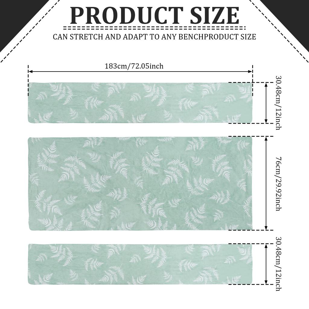 Tablecloth Bench Cover PVC Waterproof Camping Tablecloth Kit With Elastic Edge Picnic Table Cover Decoration for Outdoor Garden